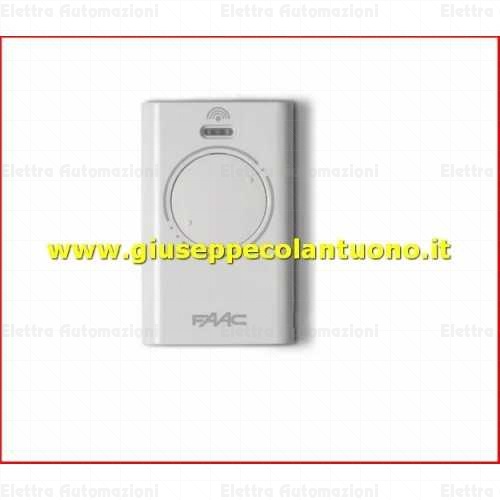 (Neuf) Télécommande faac Fréquence MHZ 433,92 Blanc Rolling Code Master Slh